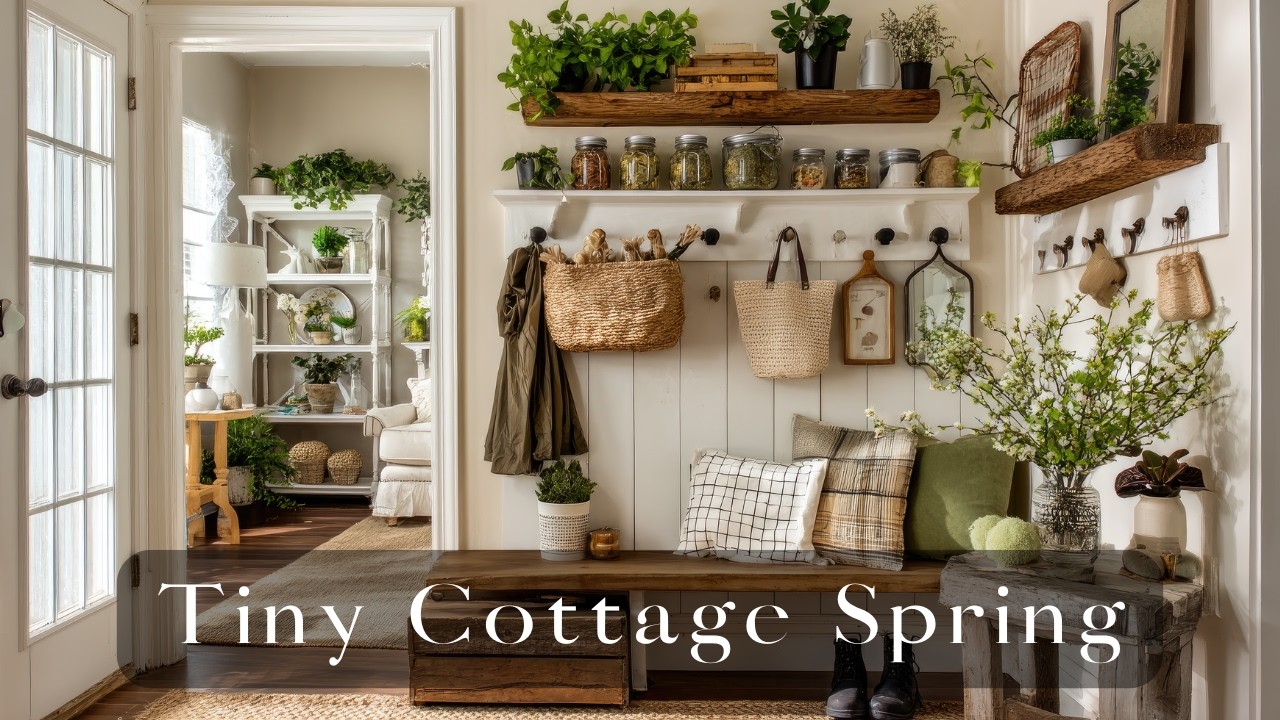 Spring Refresh for a Tiny Cottage 🌿| Cozy Rustic Vintage Farmhouse Decor Ideas
