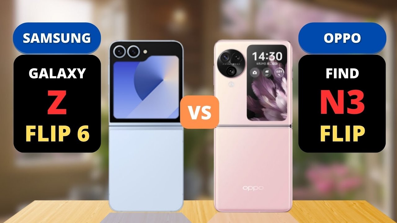 Samsung Galaxy Z Flip 6 vs Oppo Find N3 Flip | PHONE COMPARISON