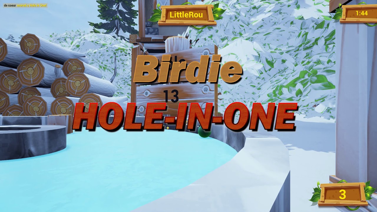 Playing Golf It! - Multiplayer on Winterland [PC] [2019.01.19]