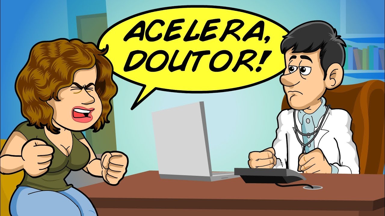 PACIENTE ANSIOSA SURTA NO CONSULTÓRIO!