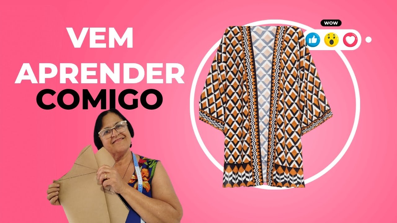MOLDE DE KIMONO!! Tamanho G