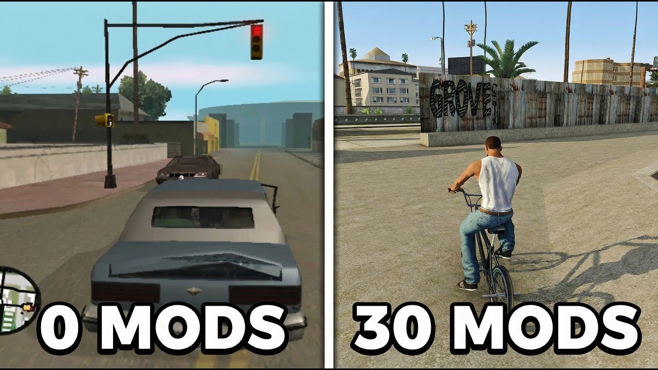 I Remade GTA San Andreas with 30 MODS - GTA San Andreas Remastered