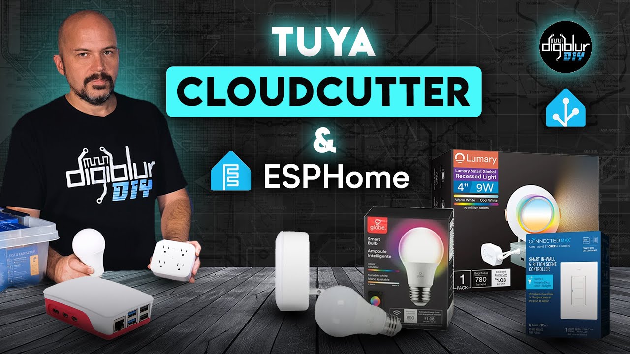 Tuya-Cloudcutter & ESPHome: How-To Guide w/ Home Assistant