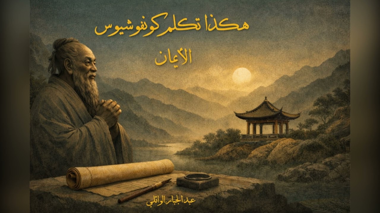 هكذا تكلم كونفوشيوس : الأيمان ؛ للفيلسوف عبد الجبار الوائلي
