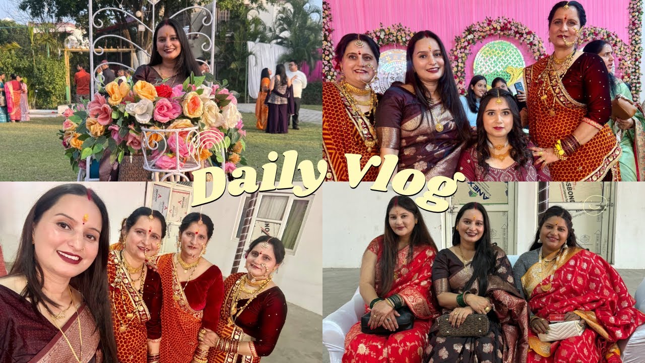 रामनगर गई शादी में 🤟🏻वहाँ अपने इतने सारे फॉलोवर्स दोस्तो से मिलकर बहुत खुशी हुई 🥰#weddingvlog 