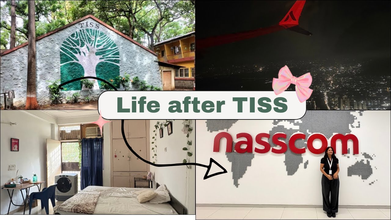 From TISS Mumbai to NASSCOM | My Journey Bom to Del ✌️😮&zwj;💨