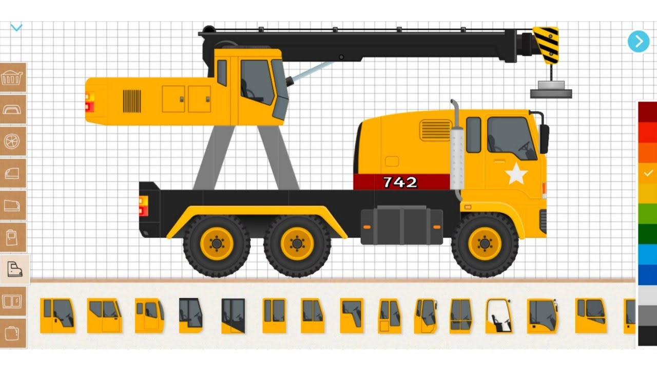 *NEW* Mobile Magnetic Crane Truck | Labo Construction Truck