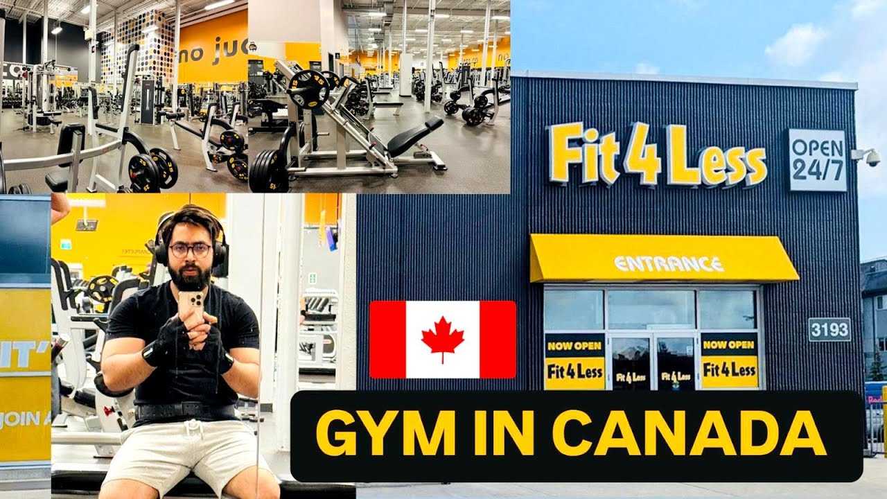 Fit4Less Windsor Tour | Cheapest Gym in Canada? | Inside Fit4Less: Windsor’s Most Affordable Gym! 🇨🇦