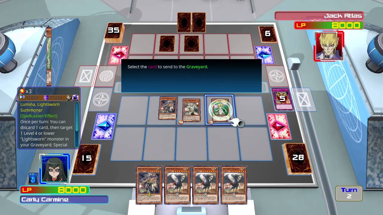 Yu-Gi-Oh! Legacy of the Duelist - Lightsworn FTK Skill