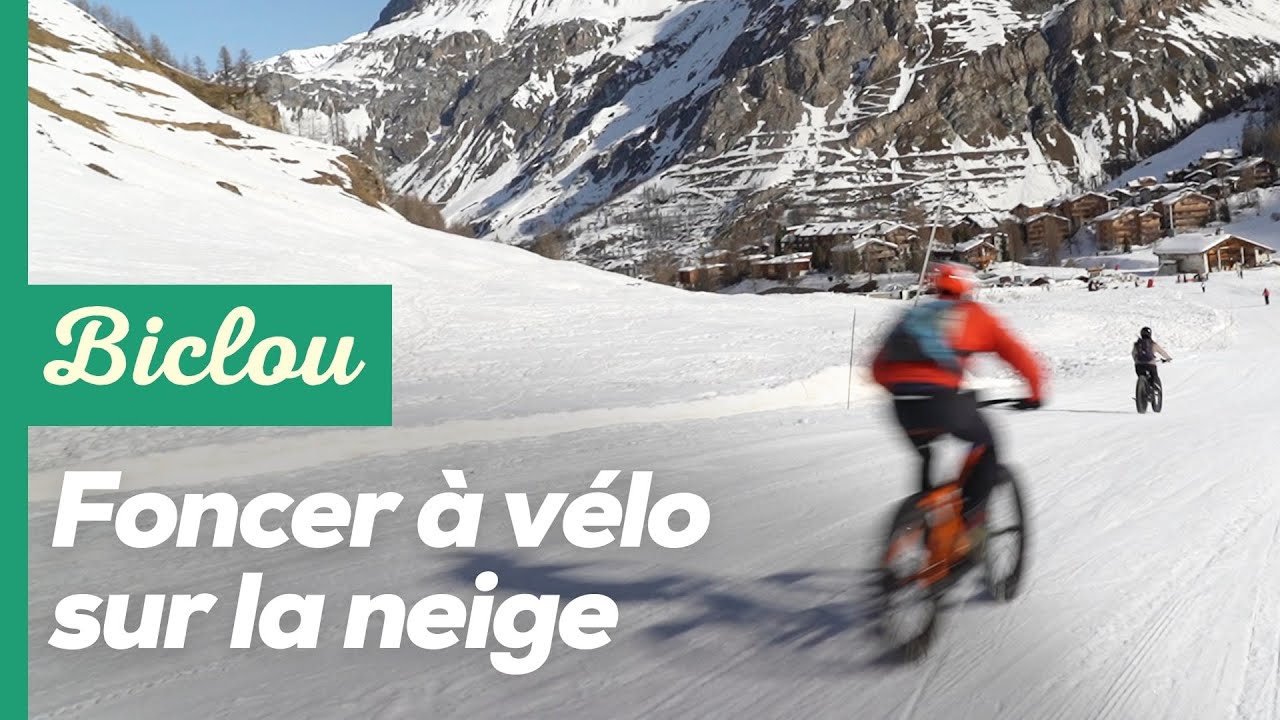 On a testé le fatbike électrique sur la neige