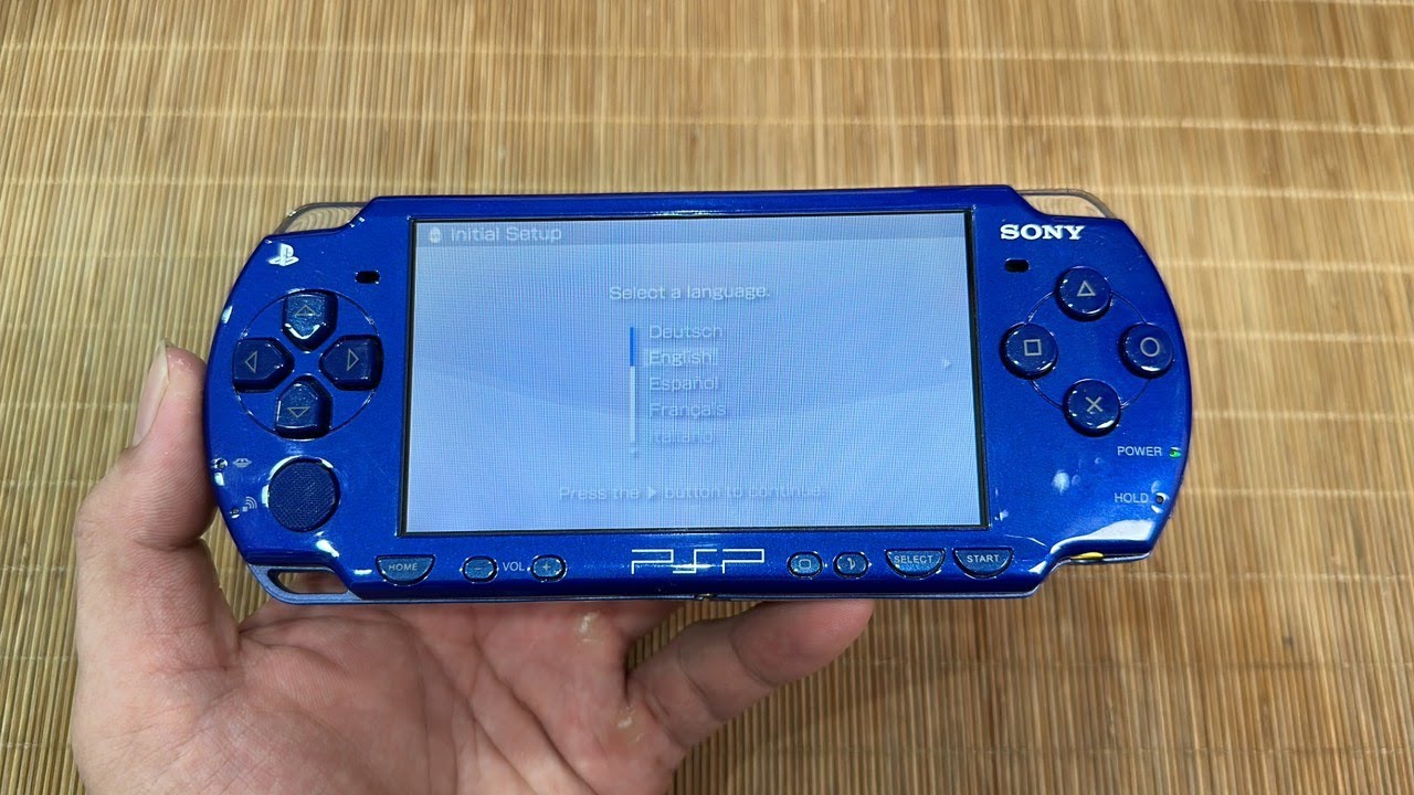 Thiết lập Restore về mặc định trên PSP