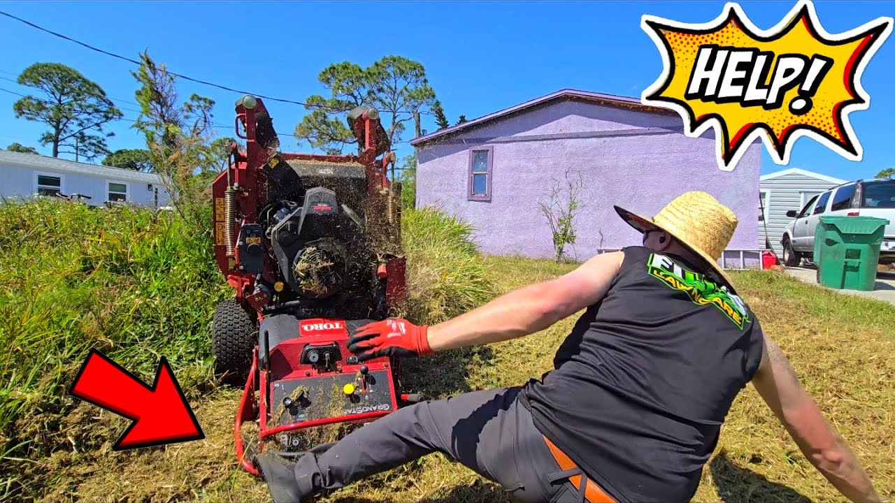 This Yard Went From Being UNSAFE To Almost DEADLY In A Matter Of Seconds