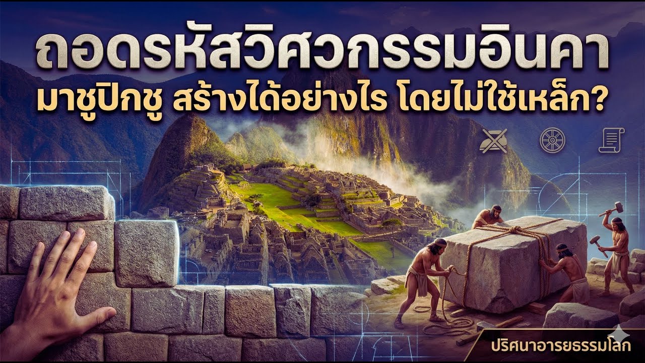 ถอดรหัสวิศวกรรมอินคา : สร้างมาชูปิกชู นครลอยฟ้า ได้อย่างไรโดยไม่ใช้เหล็ก?