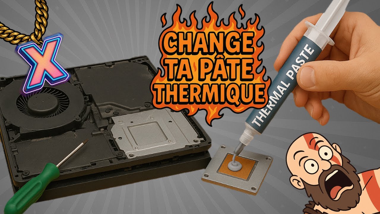 DEMONTAGE REMONTAGE PS4 SLIM
