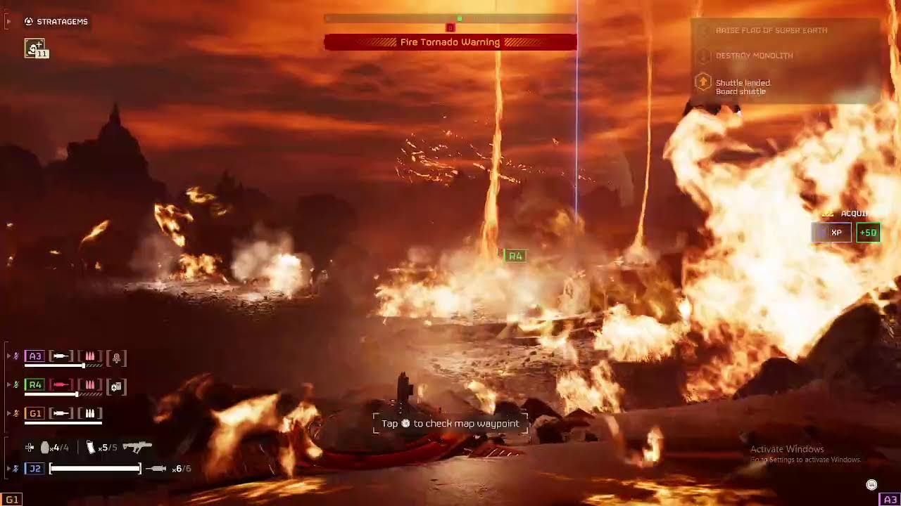 AND AGAIN   HELLDIVERS