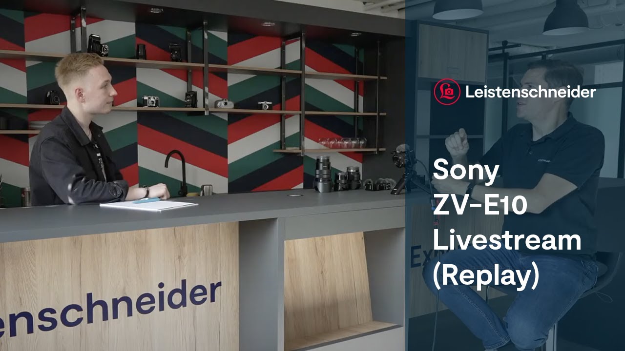 Foto Leistenschneider präsentiert im Talk mit Christian Laxander: Die Sony ZV-E10
