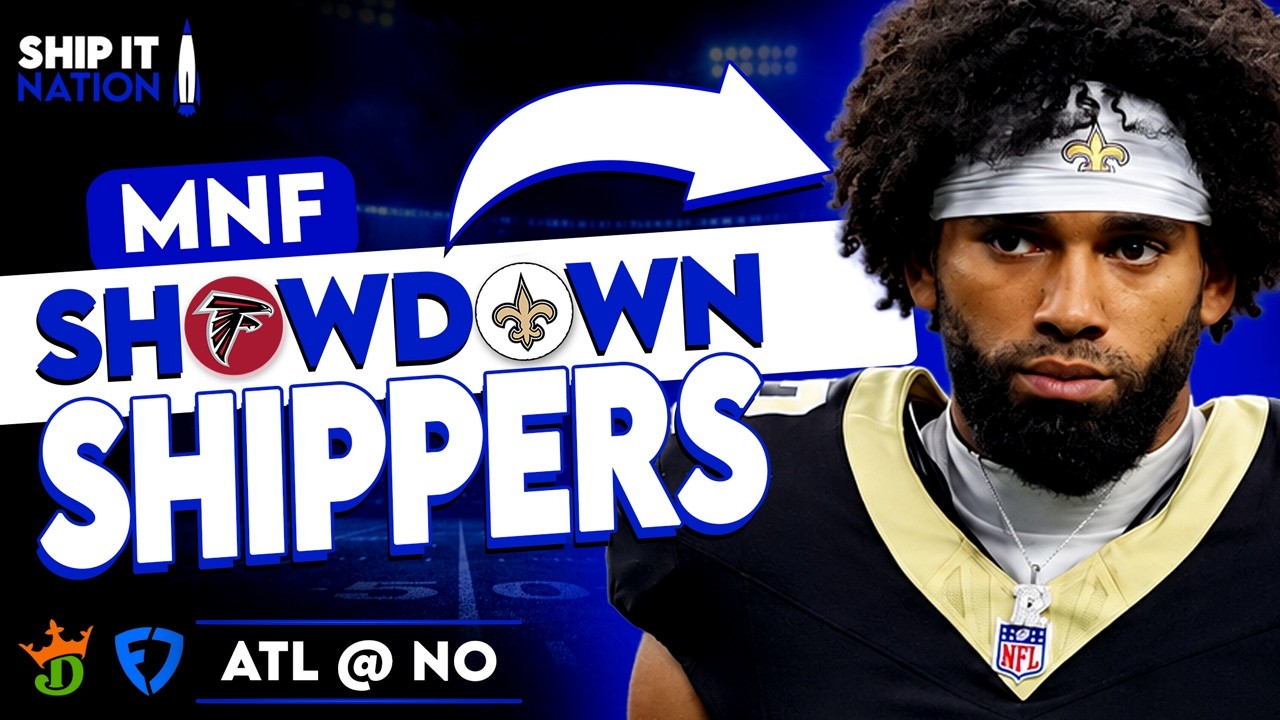 Falcons vs Saints - MNF Showdown Shippers | NFL Week 4 | DFS Picks, Plays & Process