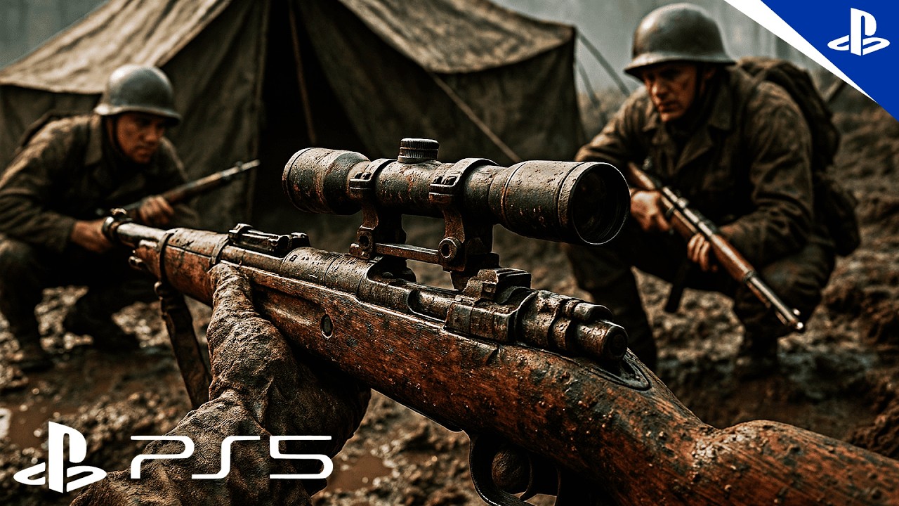 CAÇADOS NA MATA PELO EXÉRCITO NAZISTA! | COD WWII Ultra Realista PARTE 06 (4K60 HDR • PS5)