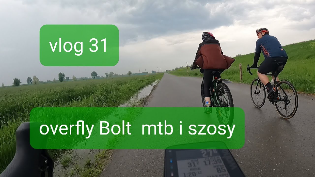 Jak Overfly Bolt mtb radzi sobie na trasie z rowerami szosowymi? Vlog 31.