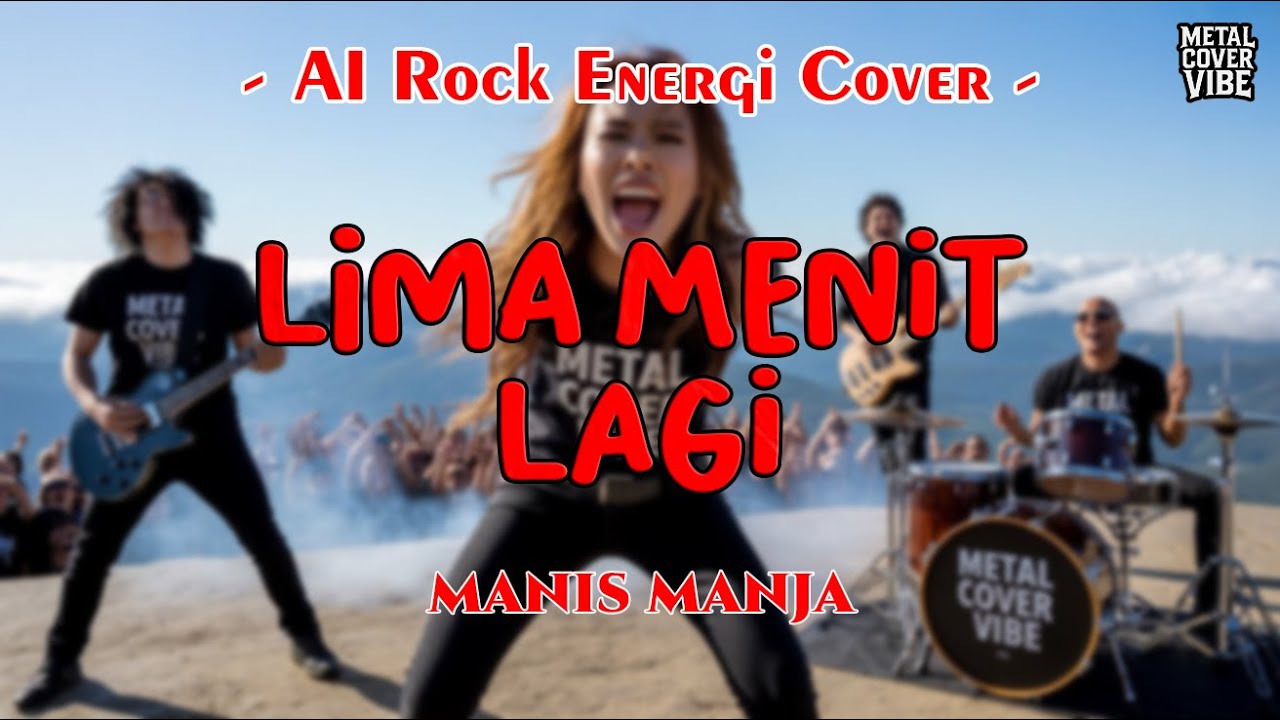 Manis Manja - Lima Menit Lagi (AI Rock Energi Cover)