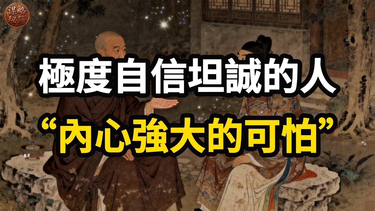 極度自信坦誠的人“內心強大的可怕”！#YouTube #谋略秘籍 #極度坦誠 #內心強大 #為人處世 #人生智慧 #通透人生 #自我成長 #人際關係 #誠實的力量 #國學智慧