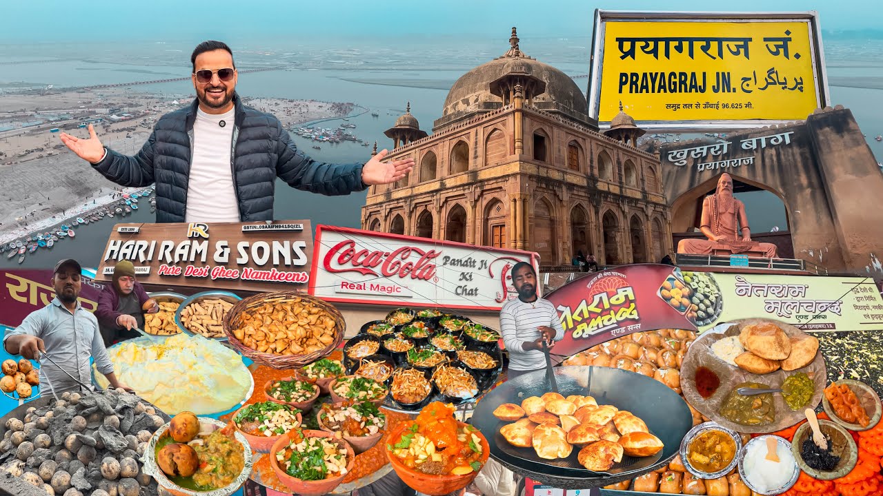 Ep - 2 Prayagraj Street Food Tour | Best Breakfast in Prayagraj | Prayagraj | Uttar Pradesh Tour