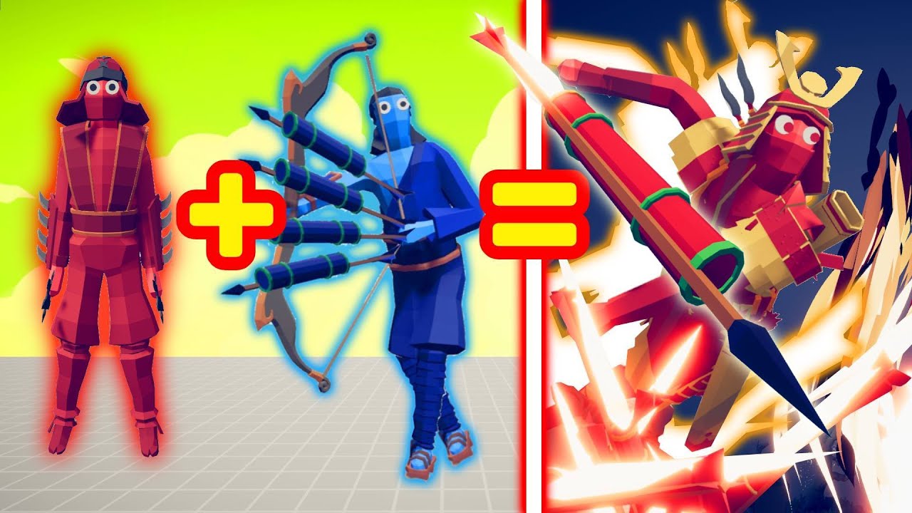 FUSION OF SENSEI + SUPER FIREWORK ARCHER | TABS - Totally Accurate Battle Simulator