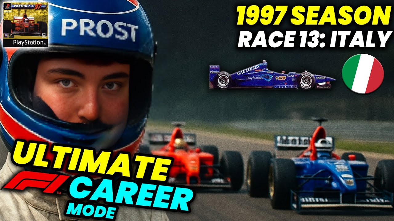 MORE RAIN! | ULTIMATE F1 CAREER MODE | 1997 SEASON #13