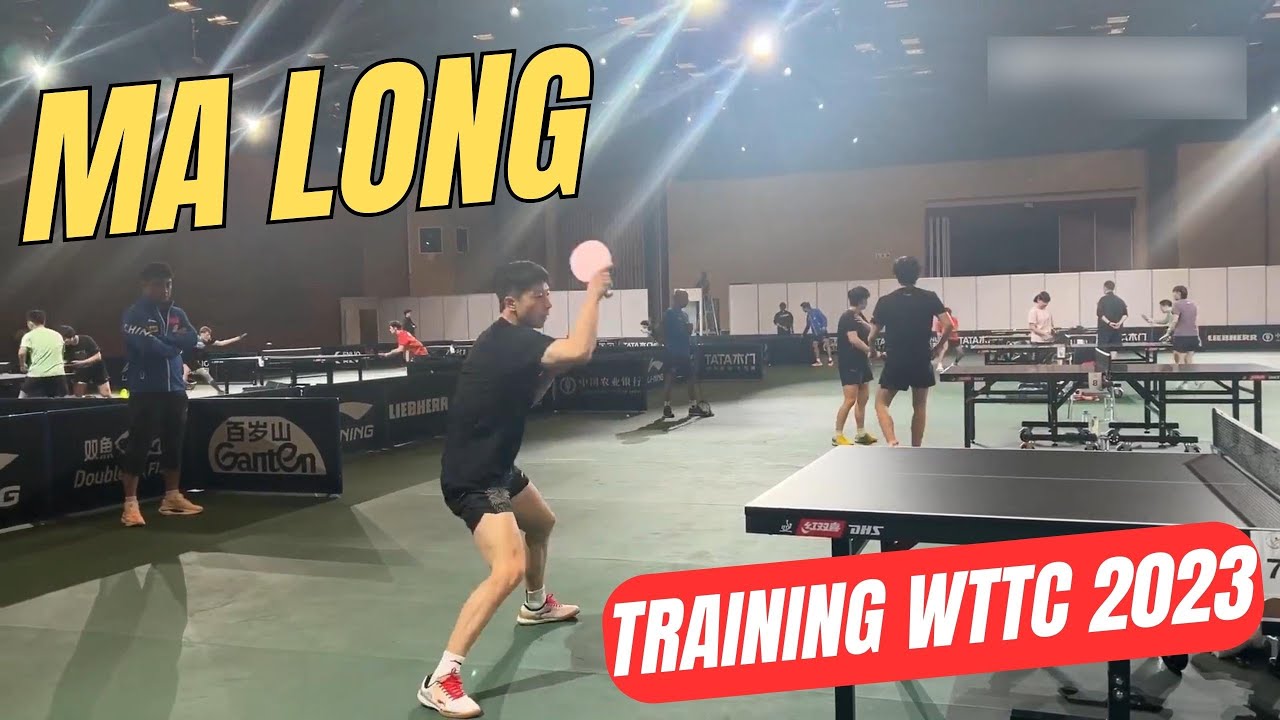 Ma Long, Fan Zhendong train hard at WTTC Durban 2023