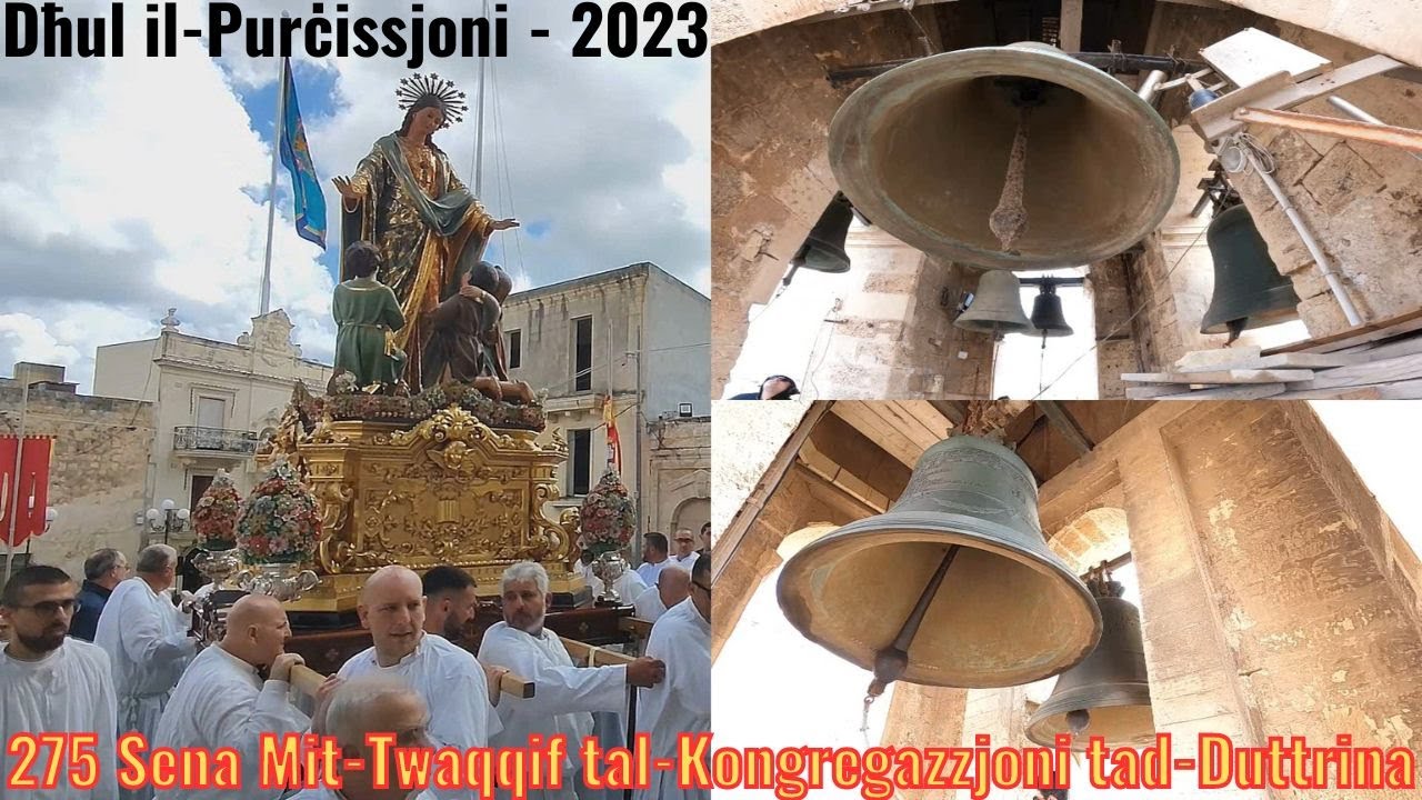 Dħul il-Purċissjoni (5,4,3,2,1) / 275 Sena Mit-Twaqqif tal-Kongregazzjoni tad-Duttrina / Ħal Tarxien