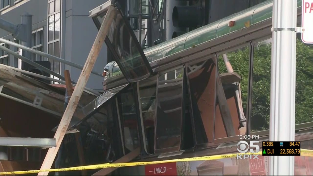 Four Injured In AC Transit Bus Crash In SF's SoMa