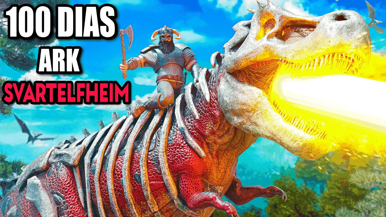 Sobreviví 100 Días en Ark Ascended Svartelfheim