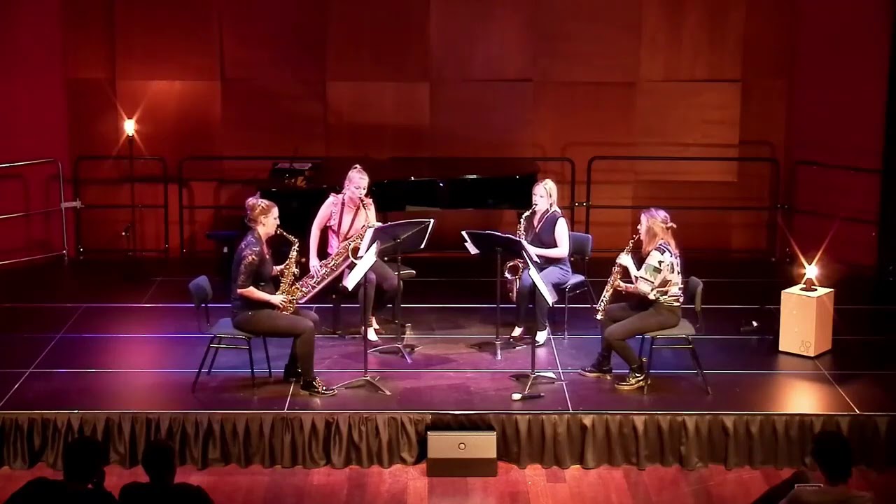 Saxophone Quartet (Part I and IV) - Philip Glass