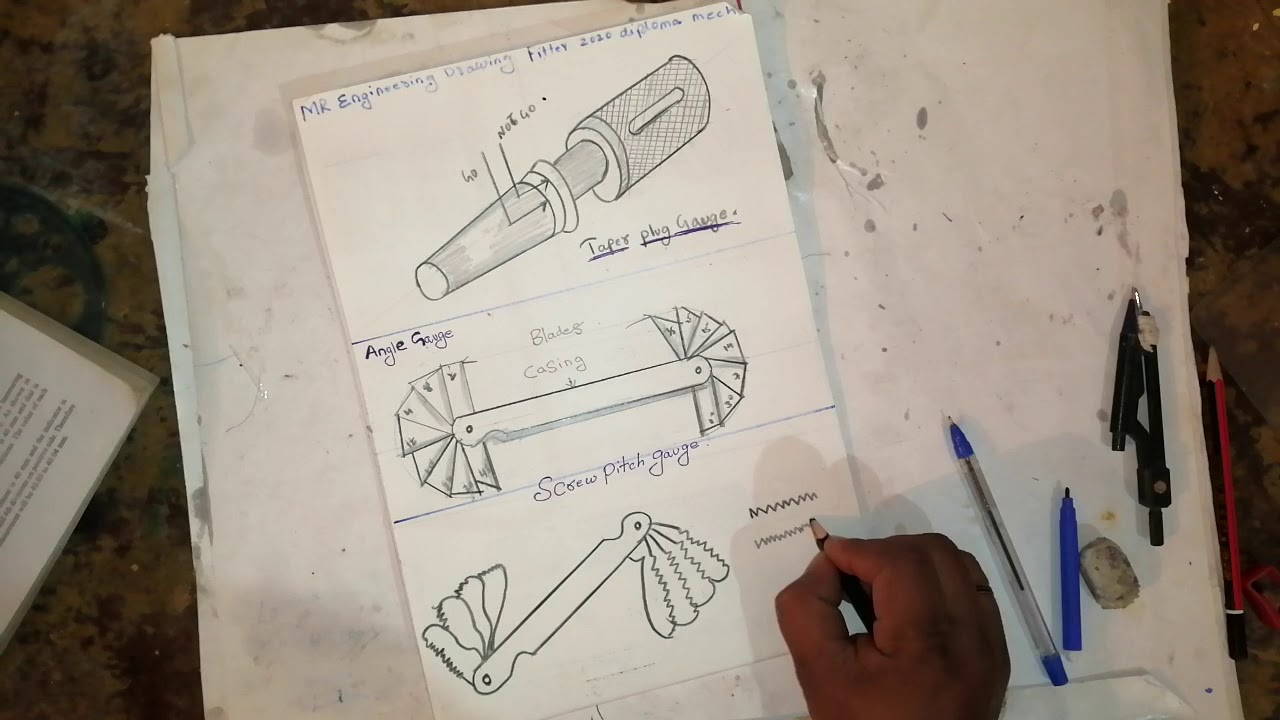 How to draw Screw pitch guage#simple screw pitch gauge #Easy screw pitch guage#simple OK thanks