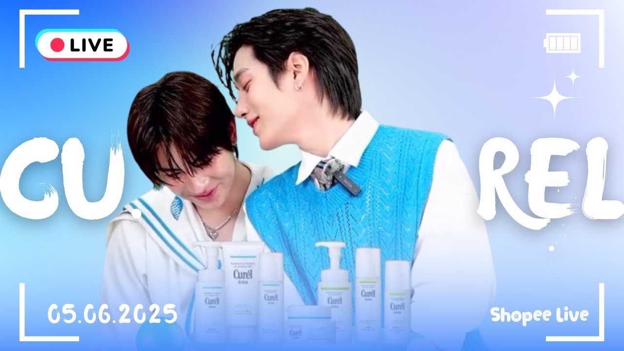 05.06.2025 - SHOPEE LIVE : Curel X TleFirstone