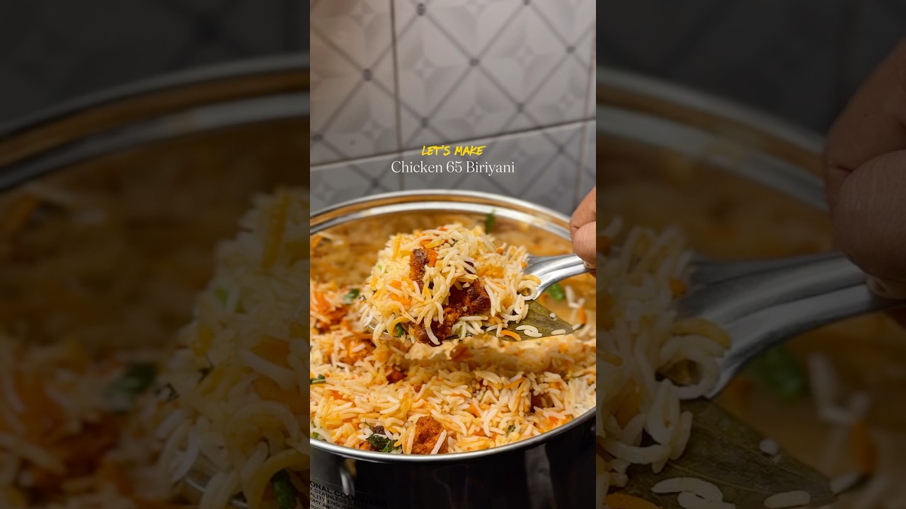 Chicken 65 Biriyani❤️
