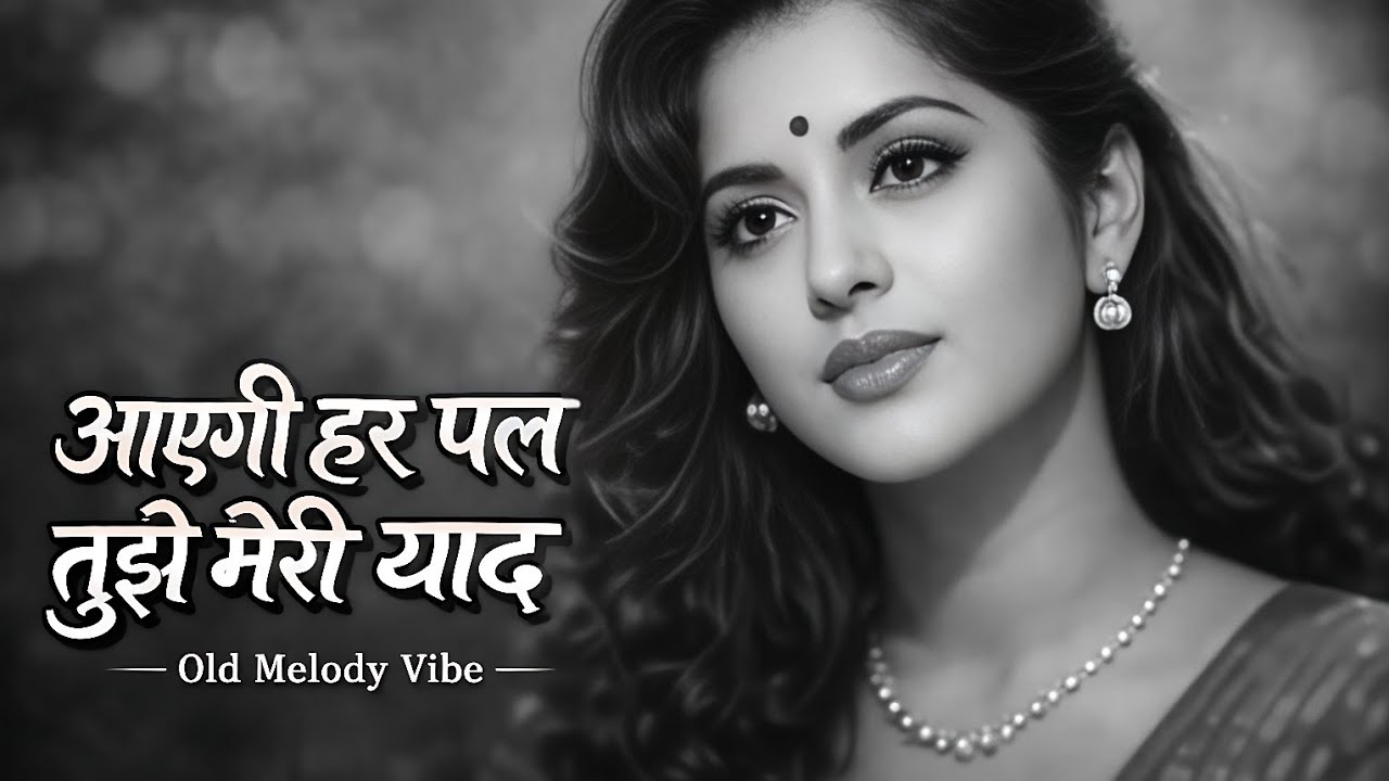 Aayegi Har Pal Tujhe Meri Yaad| Old Hindi  Song | Heart Touching 60s-70s Vibe Love Song 