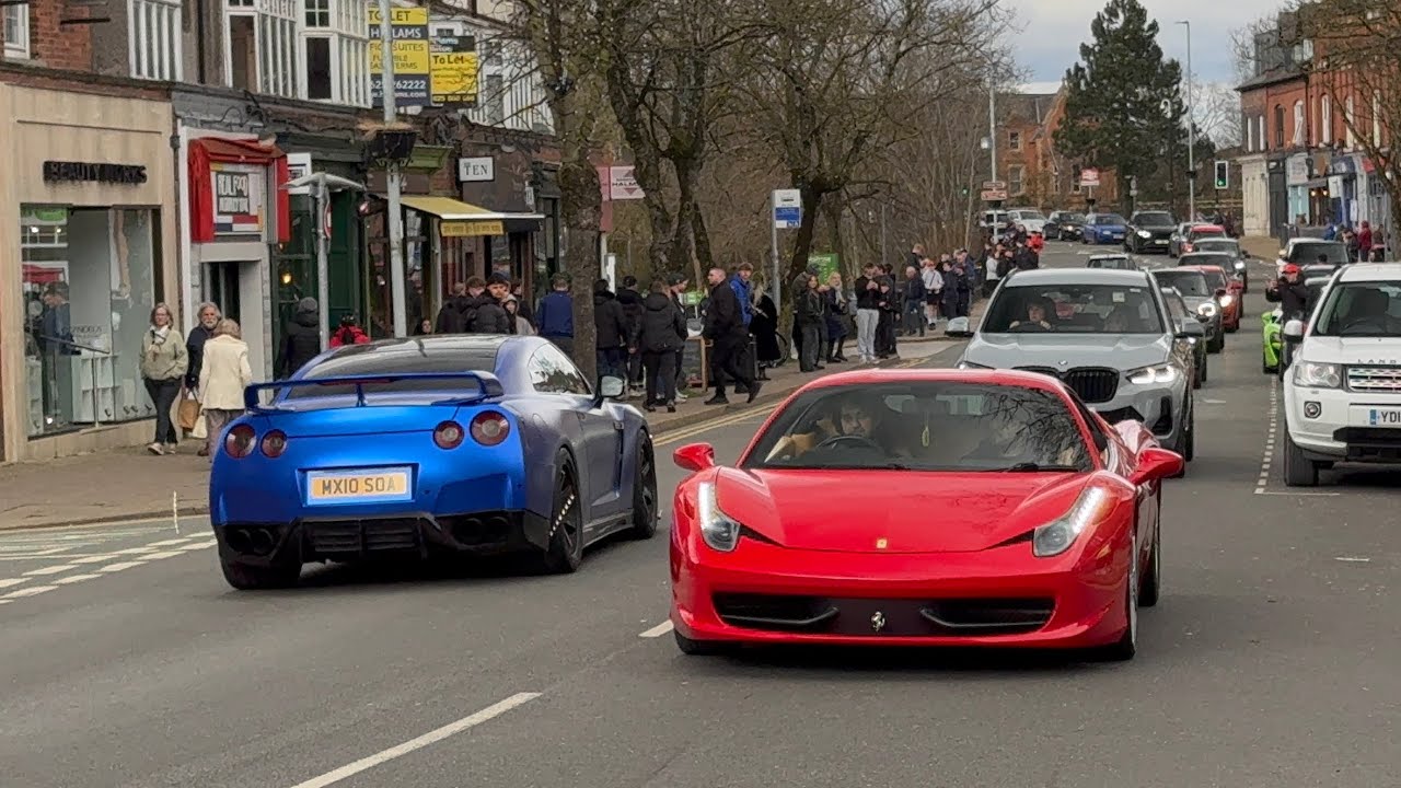 Alderley Edge Drive Day March 2025! (New Ferrari 12 Cilindri + New Revuelto and More!)