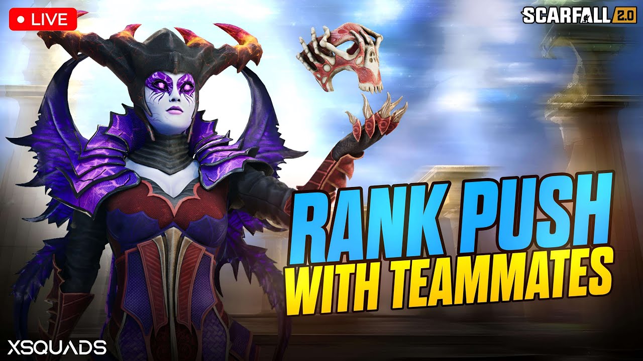 SCARFALL 2.0 RANK PUSH WITH TEAMMATE @improudofficial