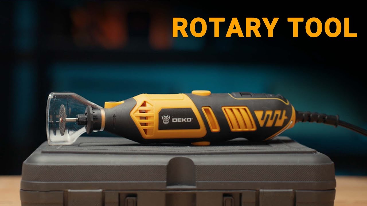 DEKO TOOLS. Unlock Your Creativity: DEKO's Versatile Mini Rotary Tool