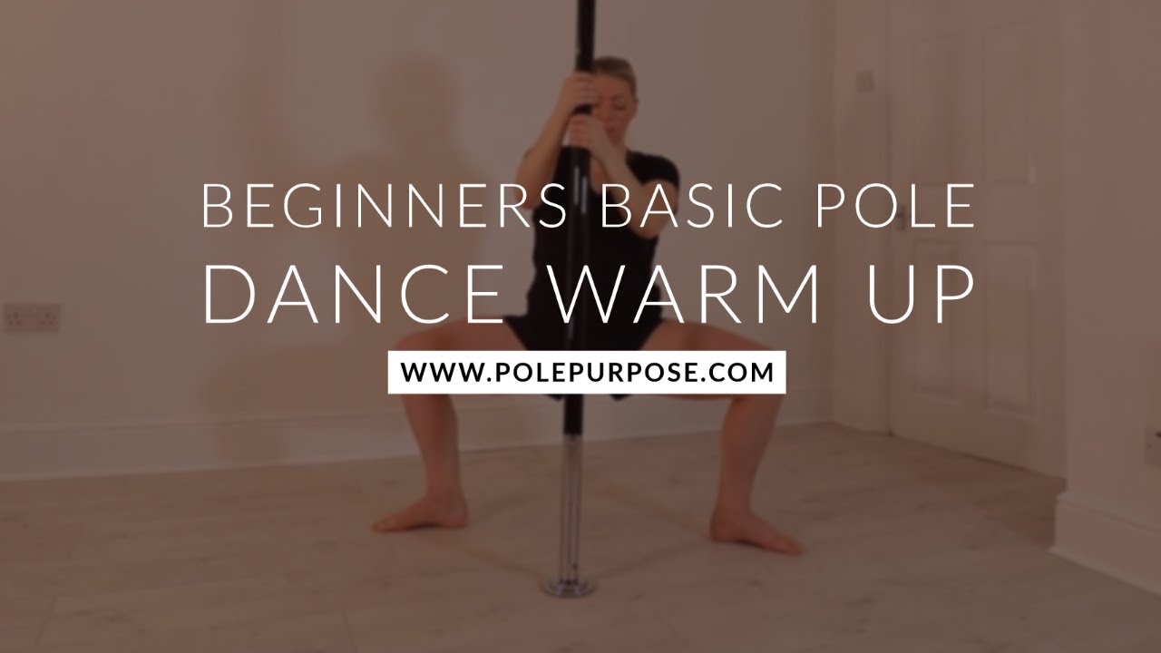 Beginners Basic Pole Dance Warm Up (Follow Along)