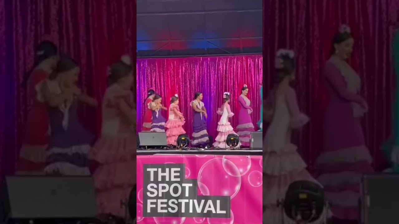 Pepa Molina Flamenco Academy Performance Group at The Spot Festival 2022
