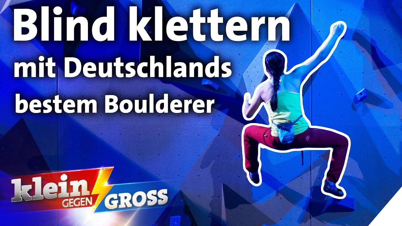 Ist Aurelia schneller als der deutsche Boulder-Meister David Firnenburg? | Klein gegen Groß