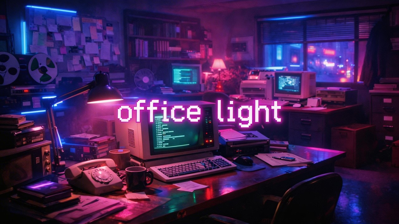 nostalgic synthwave list to study at night