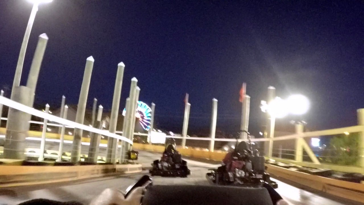 Go Kart Racing, Wild Woody, The Track, Pigeon Forge, TN