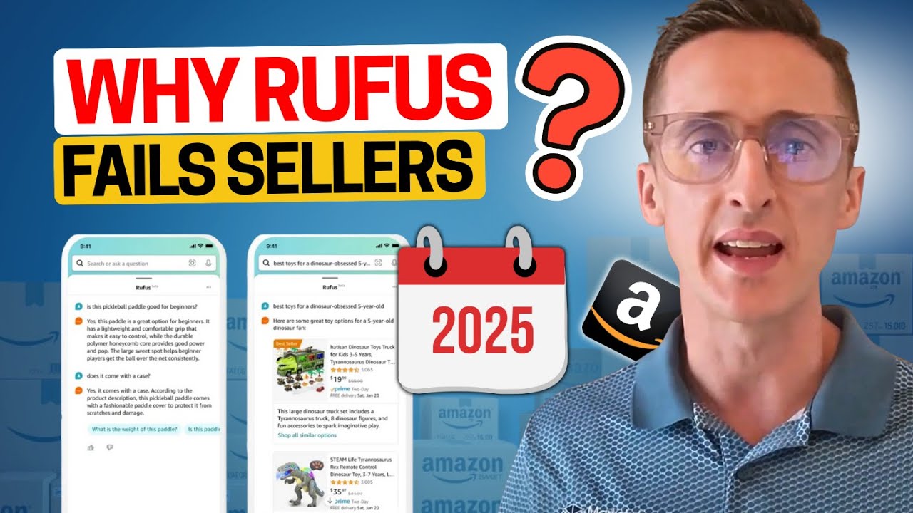 Amazon AI Rufus Is Useless for Sellers in 2025 (What You Need to Know) 417k Amazon Seller Reviews
