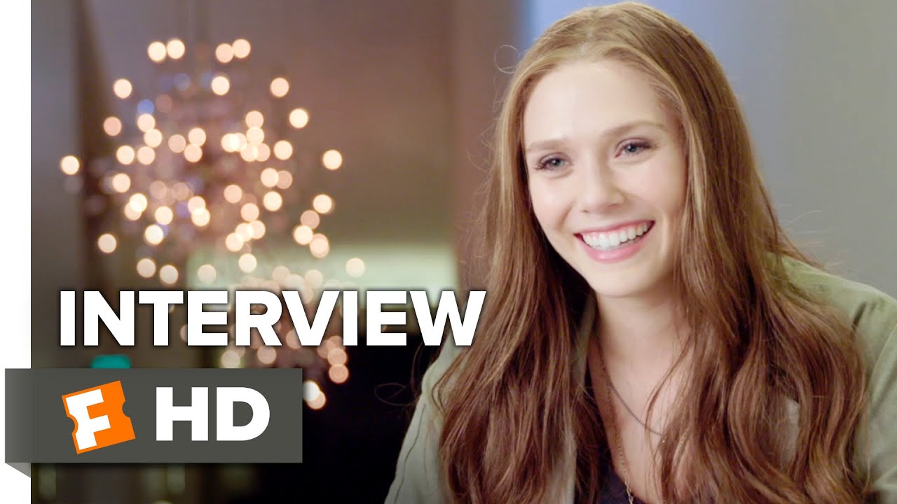Captain America: Civil War Interview - Elizabeth Olsen (2016) - Action Movie HD