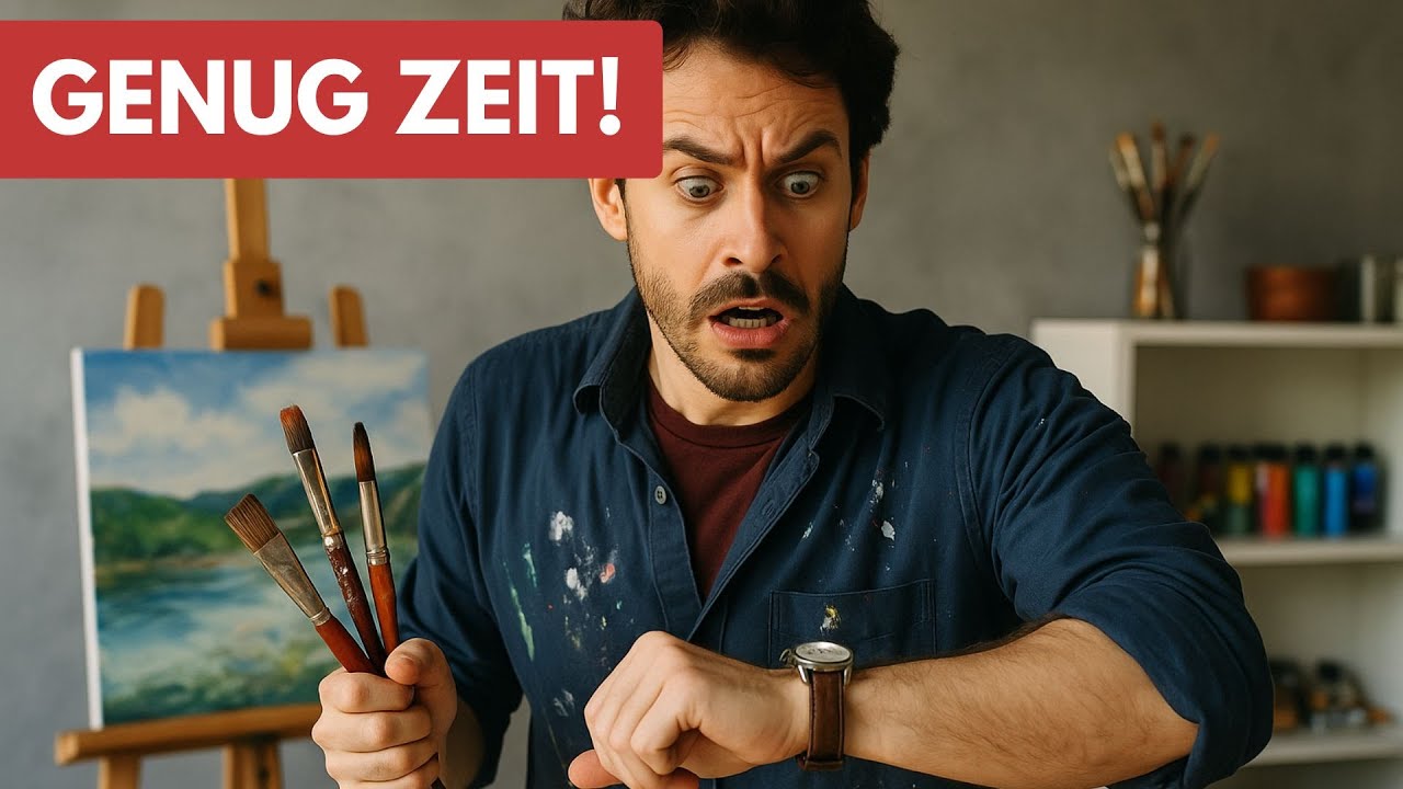 Keine Zeit zum Malen? Dann mache das - und alles ändert sich