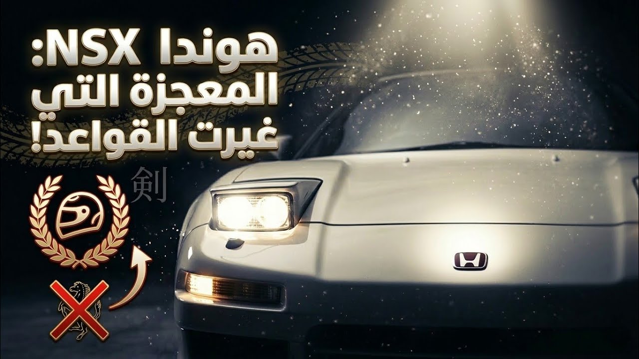 Honda NSX 1990 | السوبركار اليابانية التي تحدّت فيراري؟! 🔥