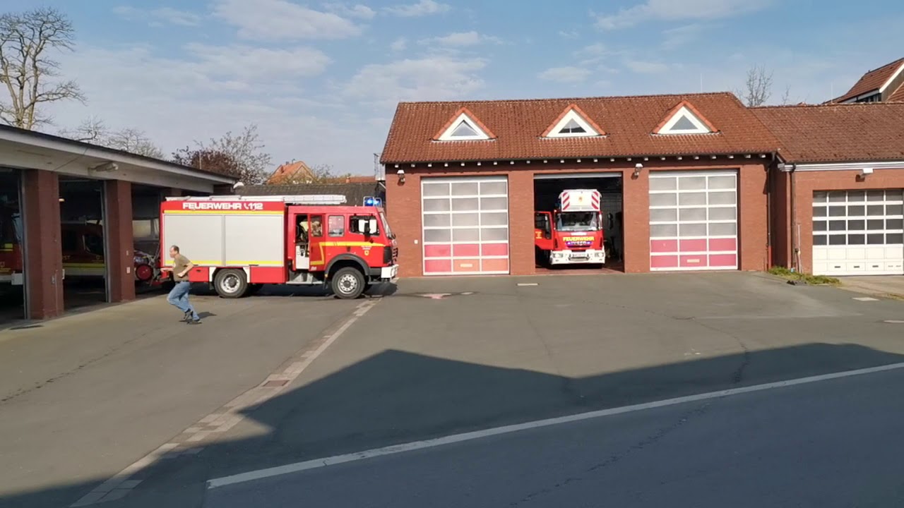 Sendenhorst Firedepartment responding..